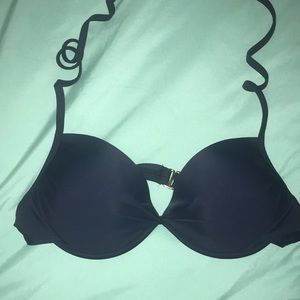 Navy blue bikini top